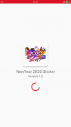 WAStickerApps: Happy New Year 2020 Stickers screenshot 0