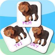 Tri Memory cards game for kids screenshot 0