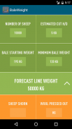 Bale Weight Calculator by AWEX screenshot 1