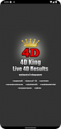 4D King Live 4D Results screenshot 5