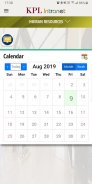 KPL Intranet screenshot 1