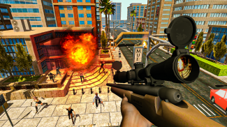 Sniper Zombie 3D Shooting Game screenshot 1