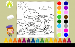 لعبة الرسم و التلوين للأطفال screenshot 0