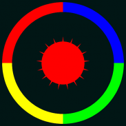 Color Shoot Tap To Hit Circle With Jumping Ball screenshot 2