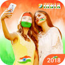 Indian Flag Face Photo Editor