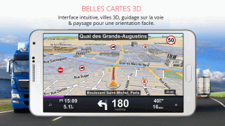 Sygic GPS Camion & Caravane screenshot 1