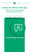 Locker for Whats Chat App - Secure Private Chat screenshot 0