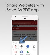 Save Website To PDF (for offline access) screenshot 0