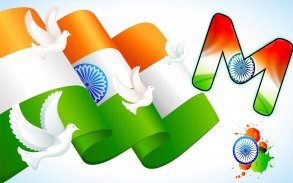 Indian Flag letter: India Independence day 2018 screenshot 19