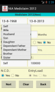 NIA Mediclaim Calculator screenshot 1