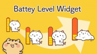 Battery widget Kansai Cats screenshot 0