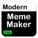 Modern Meme Maker Icon