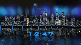 Day Night City Fireworks LWP screenshot 0
