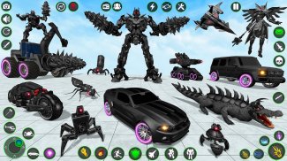 空中机器人游戏 - 飞行机器人 screenshot 7