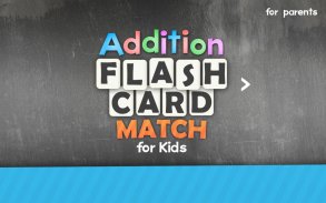 Addition Flash Cards Math Help Learning Games Free screenshot 16