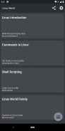 Linux World - Commands, Tutorial, Shellscript screenshot 3