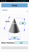 cone calculator screenshot 1