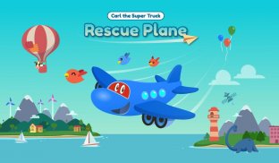 超级喷气机卡尔： 空中救援飞行游戏 screenshot 1