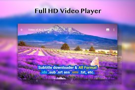 Full HD Vidéo Lecteur screenshot 1