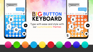 Big Buttons Typing Keyboard screenshot 1