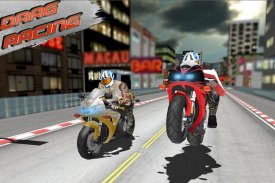 Bikes Drag Race 3D 2016 screenshot 0