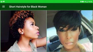 Short Hairstyles Black Women screenshot 3