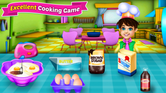 เกมทำอาหาร - Baking Cupcakes screenshot 0