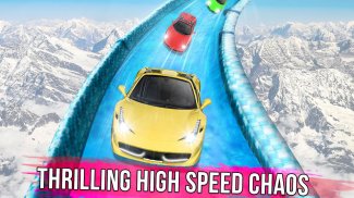 Frozen Water Slide Car Race screenshot 5