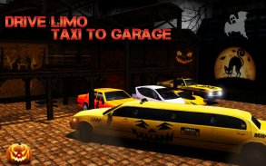 Halloween Nacht Taxi Fahrer 3D screenshot 9