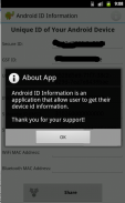 Android ID Information screenshot 1
