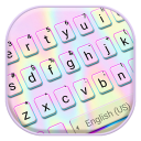 Melt Pastel laser Tema del teclado Icon