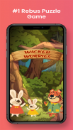 Wicked Wordies - Rebus Puzzle screenshot 1