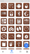 New HD Beveled Wooden Theme Icon Pack Pro screenshot 1