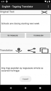 English - Tagalog Translator screenshot 6