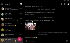 SMS Texting from Tablet & Sync screenshot 1