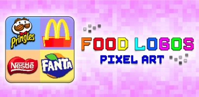 Food Pixel Art Coloring Book