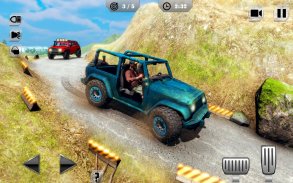 Lái xe và đua xe Jeep offroad screenshot 0
