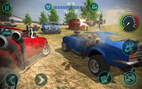 Player Car Fire Battleground screenshot 2