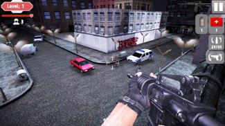 Sniper Tiro de Guerra 3D screenshot 1