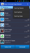 Easy Uninstall App Master screenshot 2