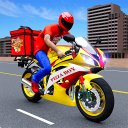 Moto Racing - Pizza Bike Game