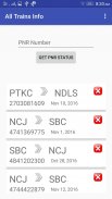 All Trains Info & PNR Status screenshot 1