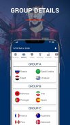 Football Cup 2018 - Scores, Fixtures, Goal alert screenshot 4