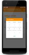 Countdown on Chromecast screenshot 1
