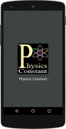 Physics Constant screenshot 3