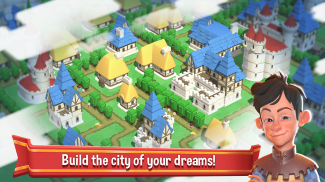 Crafty Town - Merge City Kingdom Builder screenshot 0