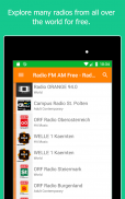 Rádio em todo o Mundo, Estações de rádio do mundo screenshot 10