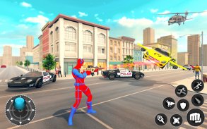 Superhero Captain Robot Flying Newyork City War screenshot 5