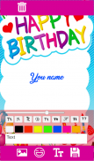 Design free birthday cards screenshot 5