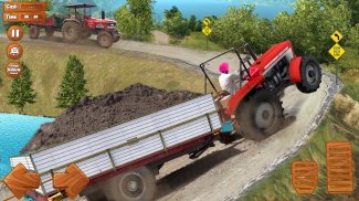 Farming Tractor Trolley Sim 3D screenshot 2